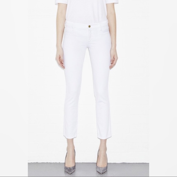MiH The Paris Cropped White Jeans Size 29 - Picture 1 of 14